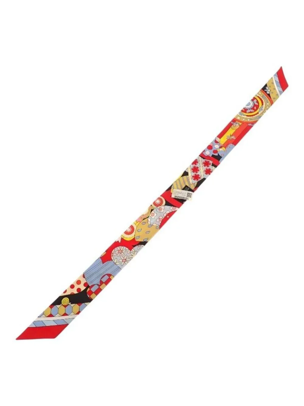 Hermes Twilly les Murmures de la Foret 08 Scarf Silk Red